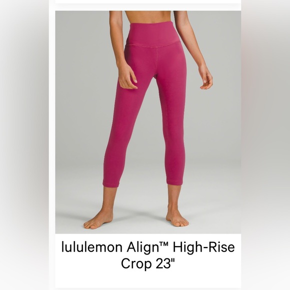 Align crop 23 inch - Picture 1 of 4